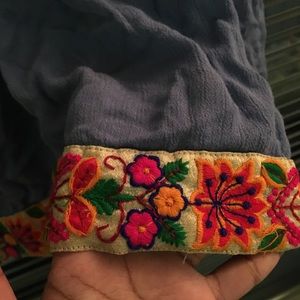 Embroidered Slip Dress